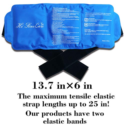 Pain Relief Flexible Ice Pack for Injuries Hot & Cold Therapy Reusable