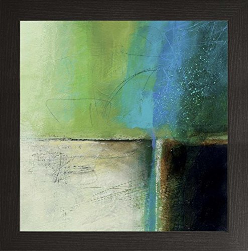 Frame Company Watson Range Water by Jane Davies Picture Frame, Wood - 12 x 12 Inches, Black