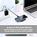 Yootech Wireless Charger, Ultra Slim Wireless Charging Pad for iPhone X, iPhone 8/8 Plus,Samsung Galaxy S8/S8 Plus,S7/S7 Edge,Note 8(with all Qi enabled phones) (No AC Adapter)(Sleep-friendly)