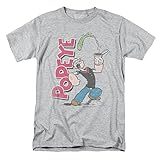 Popeye Spinach Power Mens Short Sleeve Shirt