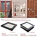 CEESC Cat Door for Windows & Sliding Glass Door (Outer Size 7.5
