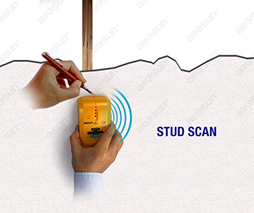 all-sun 3 in 1 Metal Detector LED Wood Stud Finder AC Wire Tracker