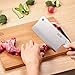 7 Inch Meat Cleaver, DEIK Butcher Knife, Classic Meat Chopper with Wooden Handle, Stainless Steel, Multipurpose Use for Home Kitchen or Restaurant
