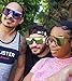 Oversized Flat Top Square VINTAGE RETRO SHIELD VISOR Style Aviator SUNGLASSES (Silver Mirror)