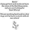 Butt-Buoy-Novelty-Boat-Marker-Buoy Butt-Buoy-Novelty-Boat-Marker-Buoy