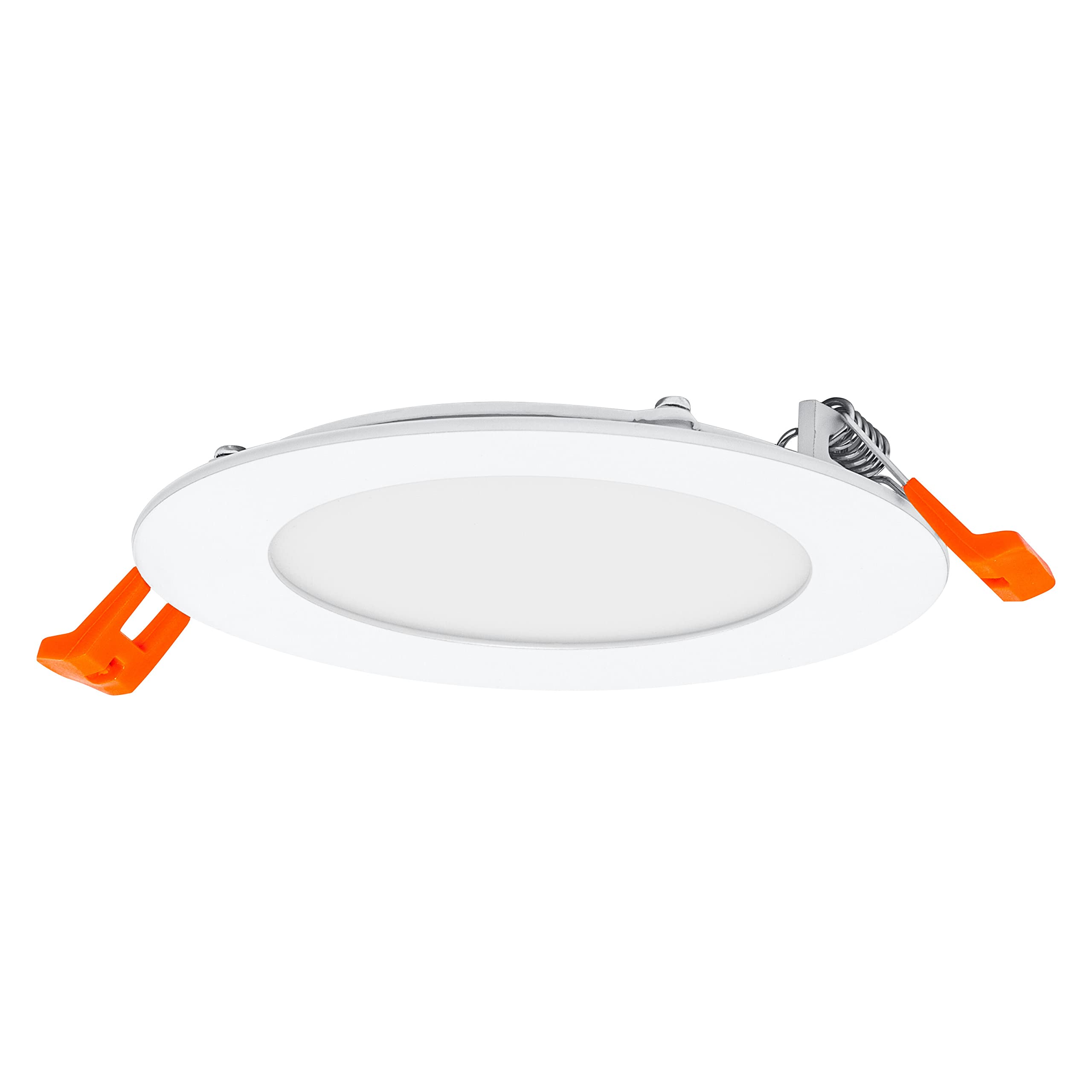 LEDVANCE Luminaire: for Ceiling, Smart Recess Slim Downlight TW / 8 W, 220…240 V, Beam Angle: 110, Tunable White, 3000…6500 K, Body Material: Plastic, IP20, Pack of 1