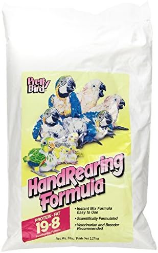 Pretty Bird Hand Rearing 19/8 Protein and Fat Formula Food, 5 lb. by Pretty Bird