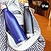 MIRA Stainless Steel Vacuum Insulated Water Bottle | Leak-Proof Double Walled Cola Shape Bottle | Keeps Drinks Cold for 24 Hours & Hot for 12 Hours (Black Shiny, 25 oz)