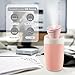 INNOKA Ultrasonic Portable USB Travel Humidifier Cool Mist Mini Humidifier [Auto Shut-Off, Whisper Quiet & Detachable USB Cable] w/ LED Light Indicator for Home Bedroom Office Hotel Car, 280ml, Pink