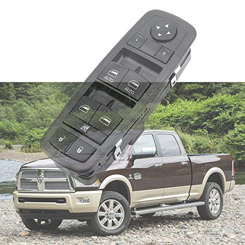 Power Window Switch Master Control Switch for 2012 2013 2014 2015 Dodge Grand Caravan, Chrysler Town and Country, Ram 1500 2500 3500 4500 5500 Replaces 68110866AA 68110866AB 68298866AA 901-400R
