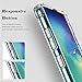 Hocase Galaxy S10 Plus Case, Clear Hard Plastic Back Cover+Shockproof TPU Rubber Bumper Corners Hybrid Slim Protective Case for Samsung Galaxy S10 Plus (SM-G975U) 6.4