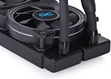 Alphacool Eisbaer Aurora LT240 CPU Digital RGB Water Cooler Black view 7