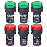 GASHER 12V/24V/110V 20mA Energy Saving Indicator