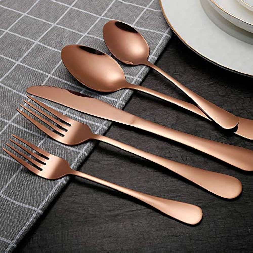 Flatware Sets Stainless Steel Set, Tableware Dinnerware 20Piece