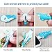 Newseego Compatible with iPhone Cable Protector Charger Saver Cute Animal Cable Accessory-4 Pack