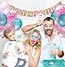 Baby Nest Designs Gender Reveal Party Supplies (116 Pieces) With The Original Gender Reveal Balloon! Boy or Girl Banner, Foil Balloons, Tinsel Curtain, Photo Props, Cupcake Topper, Mom to be and More!