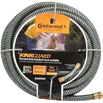 Continental ContiTech 20582684 Plastic Kink-Resistant Water Hose, Kink Guard, 5/8