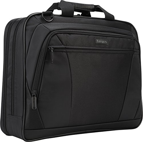 Targus CityLite Laptop Briefcase Shoulder Messenger Bag for 15.6-Inch Laptop, Black (TBT053US)