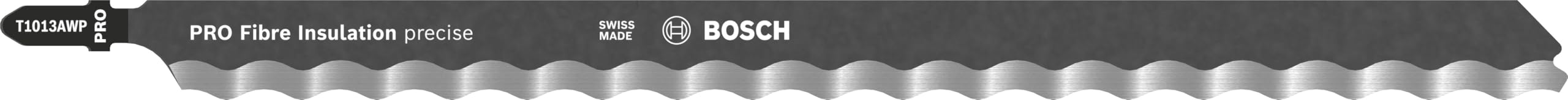 Bosch PRO Fibre Insulation Precise T1013AWP Jigsaw Blade 3-Pack (Length 250 mm, Professional Accessory)