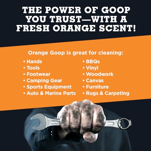 GOOP Orange MultiPurpose Waterless Hand Cleaner And Stain Remover 5