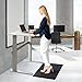 Ergocell Kitchen Anti Fatigue Mat - Memory Foam Kitchen Mat - Ergonomically Engineered Standing Desk Mat for at Home & Office - Black – 17