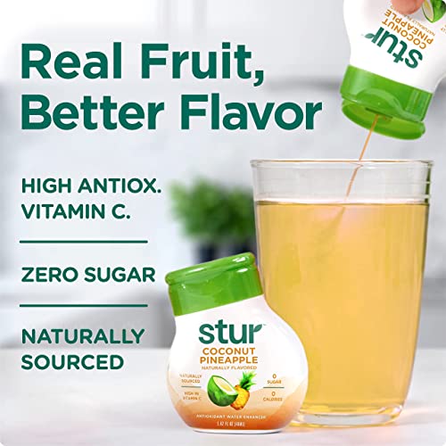 Stur Liquid Water Enhancer Summer Variety Pack Sweetened with Stevia