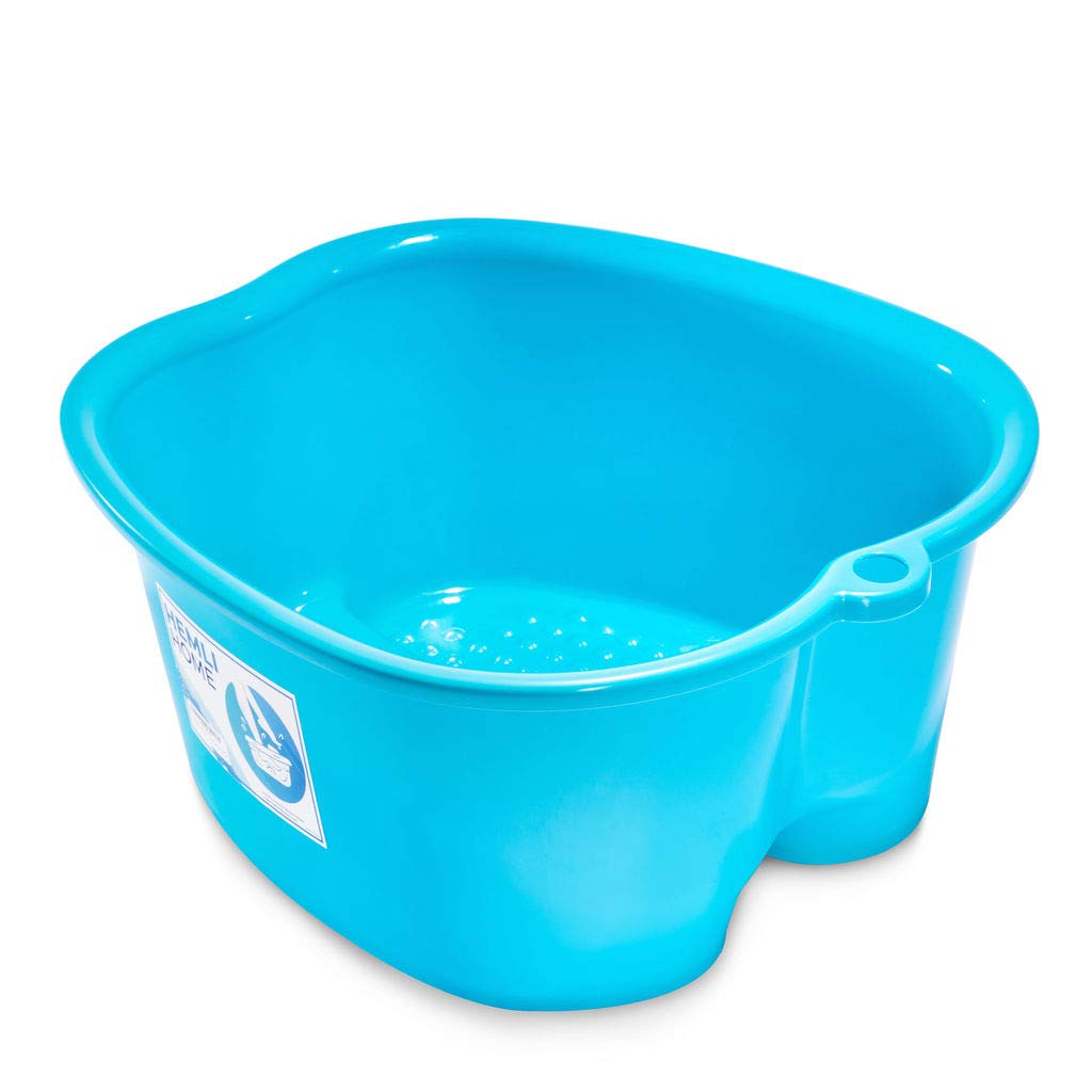 Foot Soaking Bath Basin - Large Size For Soaking Feet - Perfect for at Home Pedicures and Spa Treatments - Foot Spa Soak Tub: Beauty