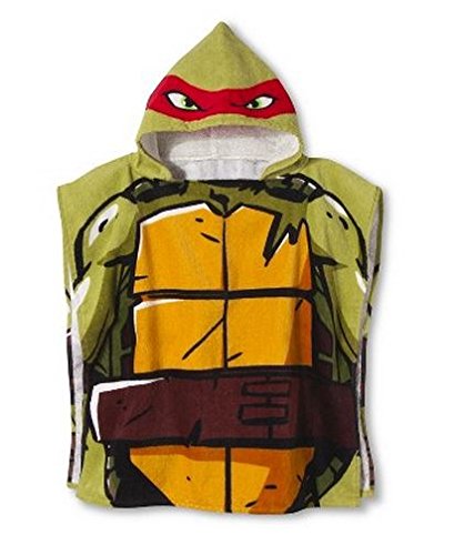 ninja turtle hooded towel