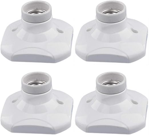 Bewinner Vite Luce Telecomando Wireless, Portalampada Per Telecomando Senza Fili Per Lampadina E27, Attacco Per Presa Di Corrente 220 V, Nero