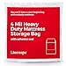 Linenspa Mattress Bag for Moving - Mattress Storage Bag with Double Adhesive Closure, Heavier-Duty, King/Cal King