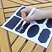 Thunder 48 Packs Chalkboard Labels Premium Waterproof Stickers and White Color Liquid Chalk Pen for Jars, Boxes, or Personalizing Anything