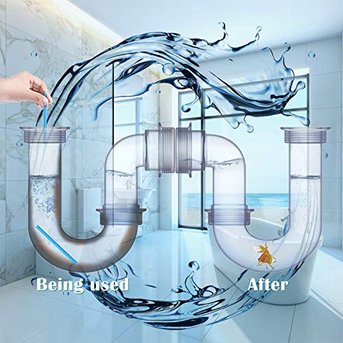 [2022 Newest] Drain Cleaner Sticks, NonToxic Sink Clean Deodorizer for