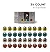 K Cups Coffee Variety Pack [Single Serve Coffee K-Cups Pods] K Cups Brewers Sampler (Compatible with all Keurig Coffee Machines, 8 Count (5 Lover's Blends) Organic K Cups