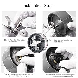 8 Pieces Replacement Parts Extractor Blade