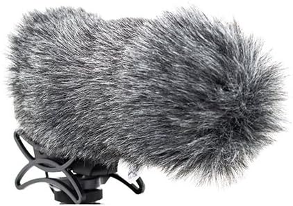 Azden SWS-30 Furry Microphone Windshield for SMX30 - Grey