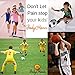 BodyMoves Kid's Hinged Knee Brace Support Plus Hot and Cold Ice Pack (Sporty Black)