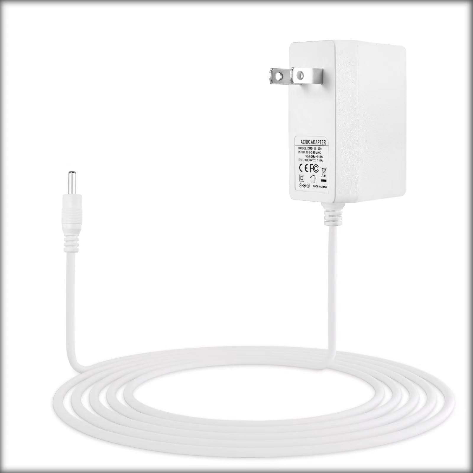 Photo 1 of for vtech Baby Monitor Charger Cord is Suitable for The 6V vtech Baby Monitor Models DM221, DM221-2, DM223, and DM251 as Well as DM111, DM112, DM222, and DM271 Safe Sound Audio Monitors.