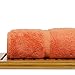 Luxury Hotel & Spa Collection Highly Absorbent, Quick Dry 100% Turkish Cotton 700 GSM, Eco Friendly Towel, for Bathroom Dobby Border Soft Bath Towel Set 27 X 54 (Coral, Bath Towels - Set of 2)