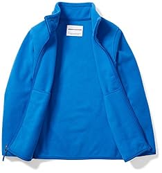 Amazon Essentials Boys' Polar Fleece Full-Zip Mock