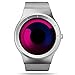 Gets Men Wrist Watch Stainless Steel Mesh Unique Design Watch Cool Aurora Dress Watches