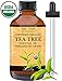 Organic Tea Tree Oil, Large 4 oz USDA Certified Organic, 100% Pure Essential Oil, Therapeutic Grade, Melaleuca alternifolia by Mary Tylor Naturals