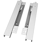 VADANIA 14" Undermount Drawer Slide, Soft Close, Bottom Mounted & Bottom Support, 88 lb Load Capacity, 3-Fold Full Extension, Invisible Drawer Slies,1 Pair(2-Pack)