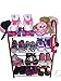 Compact Shoe Organizer Rack-Ladies or Kids Shoe Racks for Closet or Entryway-Smart Metal Closet Shoe Racks with Shelves 12 Pair Kids Ladies Shoes (no plastic)-Light Easy to Assemble