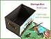 Dinosaur Toy Chest Storage Box Organizer, 6 Bonus Figures with Kids Play Mat Playset, Birthday Party Supplies