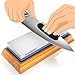 Gilded Chef - Knife Sharpening Stone and Premium Whetstone Sharpener Set - 1000/6000 Grit Waterstone Kit - Sharp Steel Knives are Safer - Best for Expensive Kitchen, Japanese Sushi, & Butcher Knives