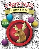 Christmas coloring book for kids by Carleidy Durán