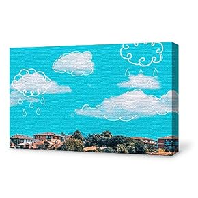for Living Room Bedroom Home Artwork Paintings Beautiful Sky