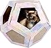 Friends Forever Cat Cardboard Scratcher House Polygon Maze Cats Corner Play Toy Furniture Scratch Pad Post