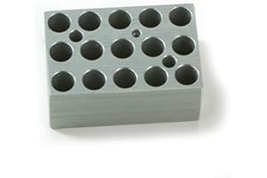 Benchmark Scientific BSH100-15HL Centrifuge Tube Block, Dry Bath with Heated Lid, 15 x 1.5 mL