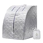 Gracelove Portable Therapeutic Personal Folding Home Steam Sauna